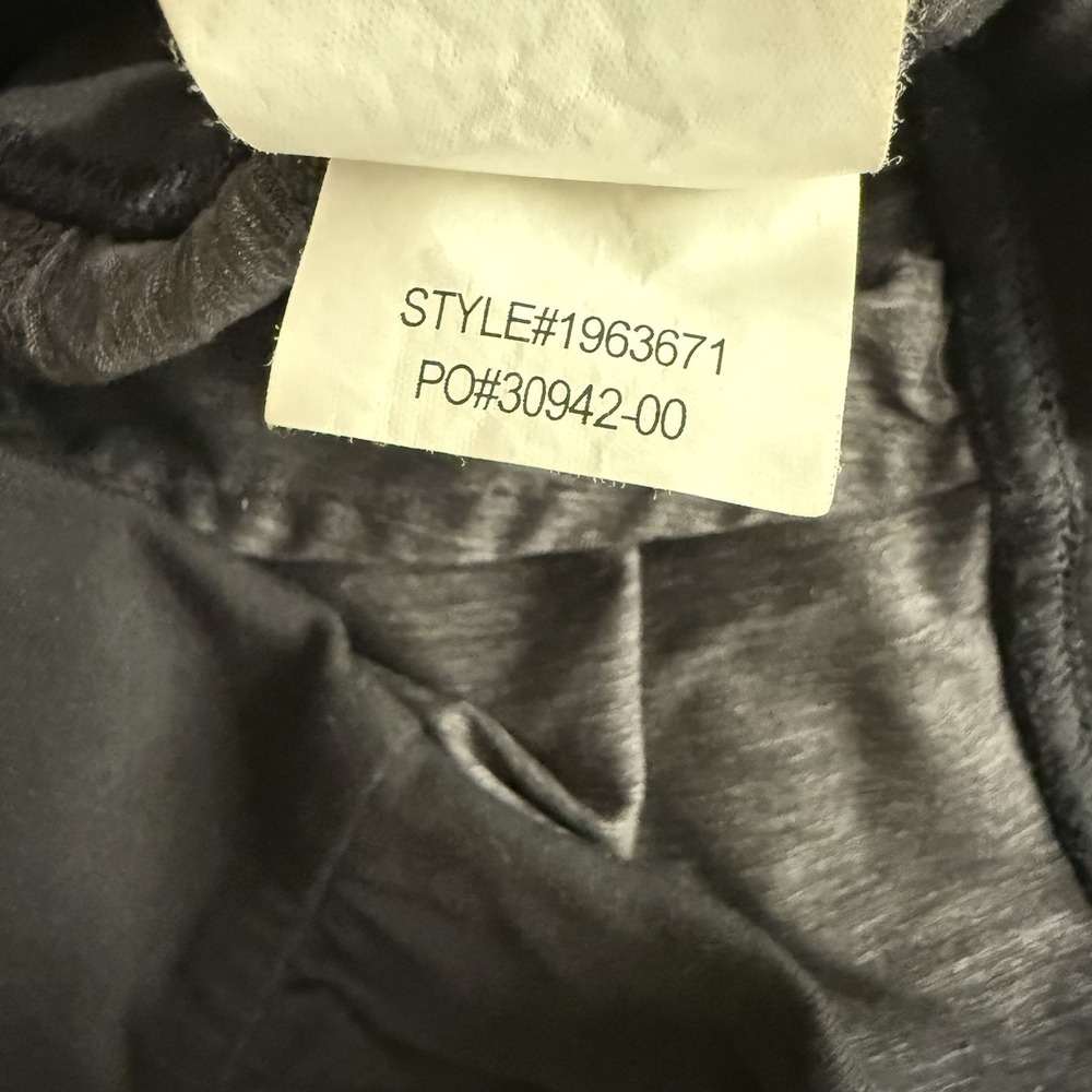 Prana Summit Jogger Pants Womens Small Black Gray Heathered 1963671 Hiking Yoga - Picture 7 of 7